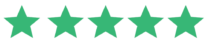 A green-colored five star